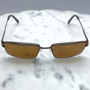 Callaway C 01 COL 10 Brown Rectangular Full Rim Sun/Eyeglasses Frames 55-17-140